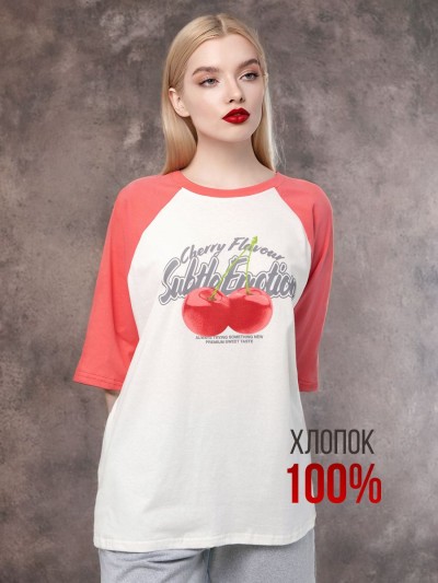 Футболка оверсайз для девочки ФБН0012 (НТ)