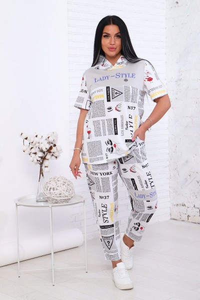 1059 Костюм женский - белый (НТ) 1059 Костюм женский - белый (НТ)