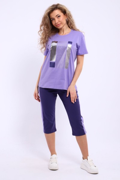 Костюм ЕКБ-1076 - сиреневый (НТ) Костюм ЕКБ-1076 - сиреневый (НТ)