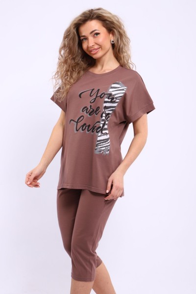 Костюм ЕКБ-1077 - какао (НТ)