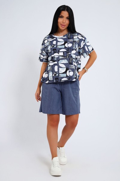 Костюм Джангл КЖ-004 - индиго (НТ)