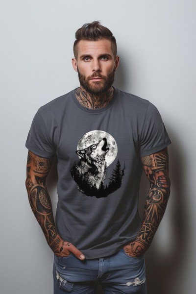 Футболка Print020 - серый (НТ)
