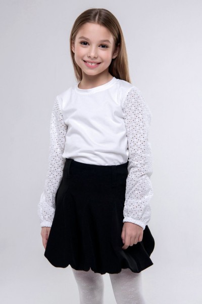 Блузка Евгения - белый (НТ)