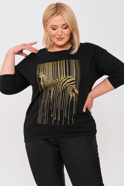 Кофта женская Exotic - черный (НТ)