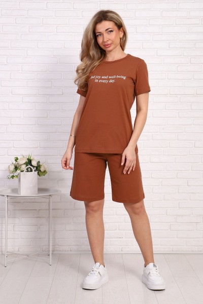 1015 Костюм - коричневый (НТ)