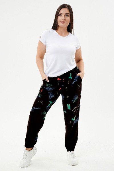 Брюки 9157 - черный (НТ)