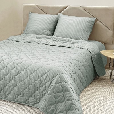 Комплект постельного белья с одеялом New Style КМ-210 серый (НТ)