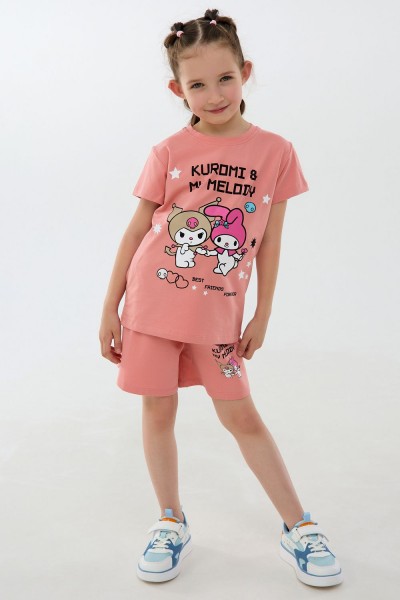 Костюм детский 46687 Kuromi2 - розовый (НТ)