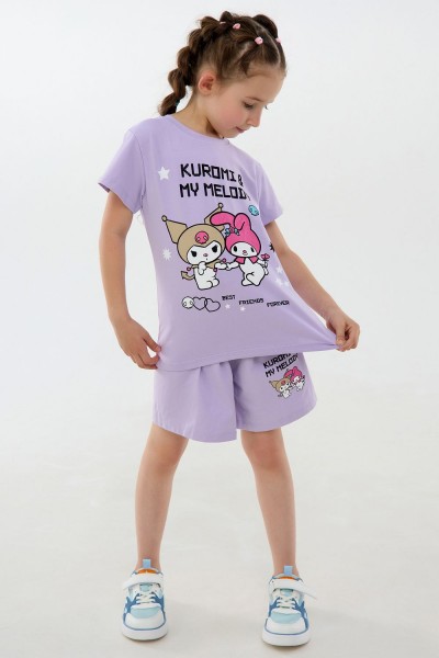 Костюм детский 46687 Kuromi2 - сиреневый (НТ)