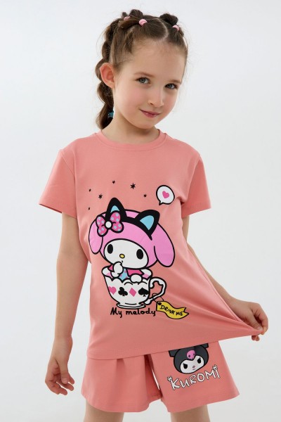 Костюм детский 46685 Kuromi1 - розовый (НТ)