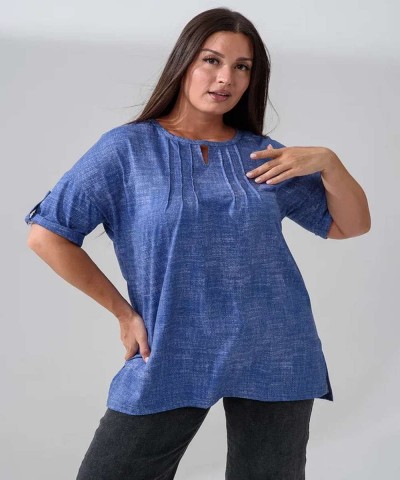 Туника 8243 - синий (НТ)
