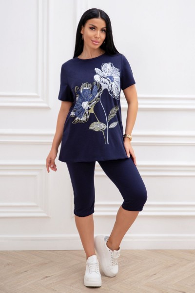 Костюм женский 102 - темно-синий (НТ) Костюм женский 102 - темно-синий (НТ)