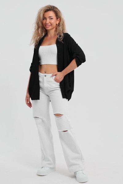 Рубашка 36963 - черный (НТ) Рубашка 36963 - черный (НТ)