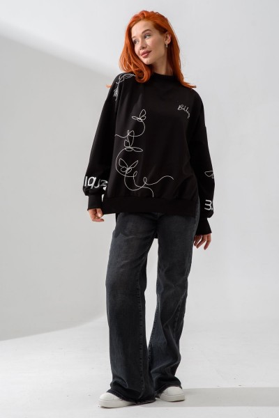 67178О туника женская - черный (НТ) 67178О туника женская - черный (НТ)