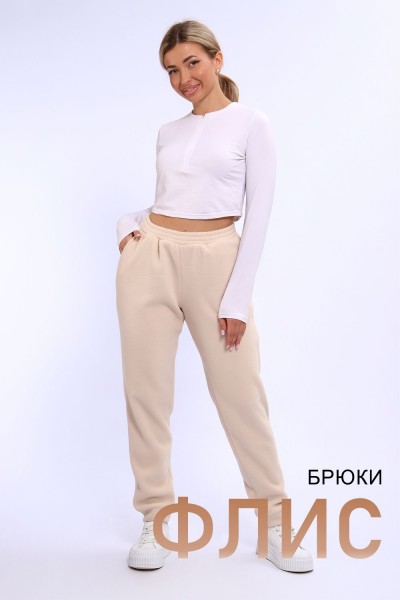 Брюки 32826 - молочный (НТ)