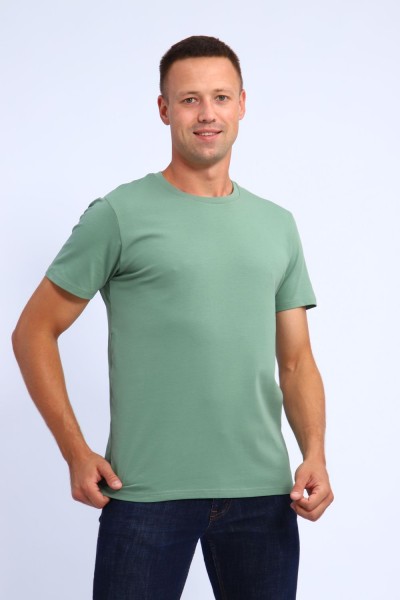 Футболка 019 - оливковый (НТ)