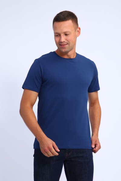 Футболка 019 - индиго (НТ)