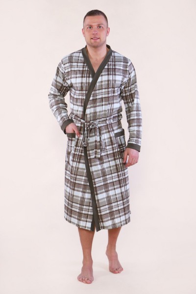 804 Халат мужской Артур - коричневый (НТ) 804 Халат мужской Артур - коричневый (НТ)