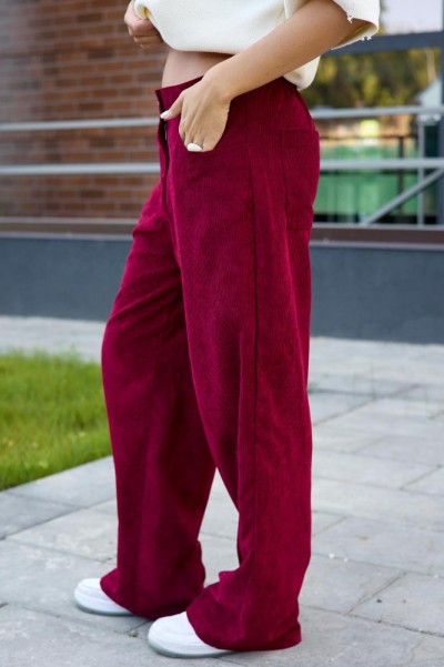 Брюки женские Вельвет М Арт. 10552 (LD)