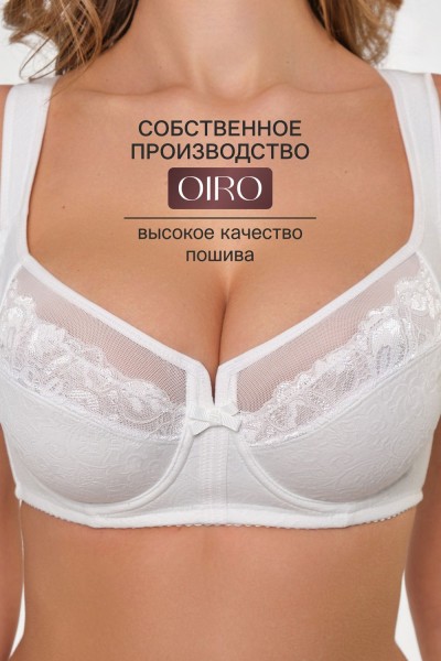Бюстгальтер кружевной MARIA 2801 OIRO - белый (НТ)