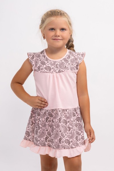 Платье детское 85552 - персик (НТ)
