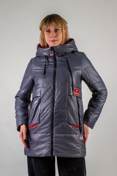 Демисезонная куртка Лайт, арт.612 премиум - серый (НТ)