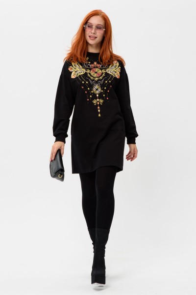 Туника 21506 - черный (НТ) Туника 21506 - черный (НТ)
