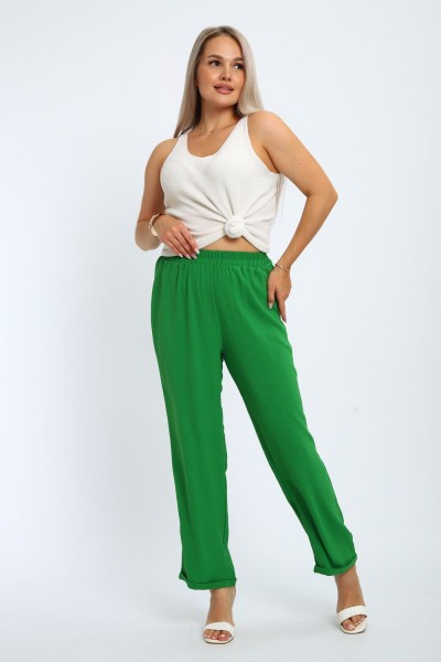 Женские брюки 31983 - зеленый (НТ) Женские брюки 31983 - зеленый (НТ)