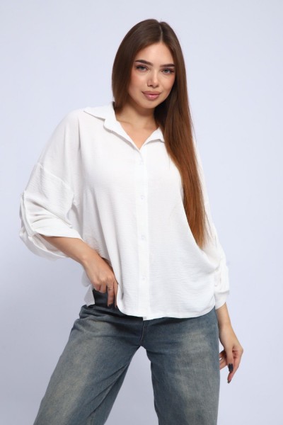 Женская рубашка 31982 - белый (НТ) Женская рубашка 31982 - белый (НТ)