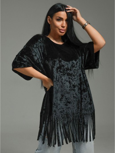 Бьянка футболка женская (черный) (ЛТ) Бьянка футболка женская (черный) (ЛТ)