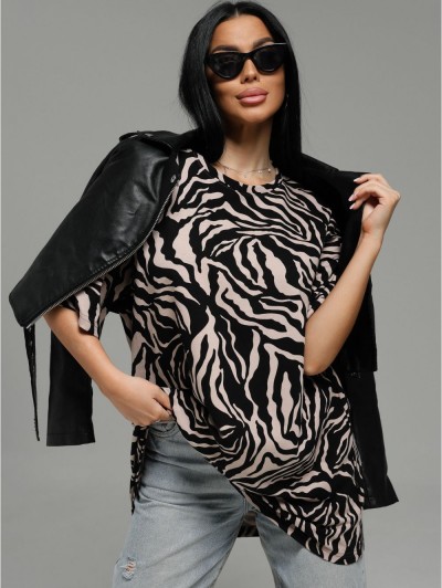 Шарм футболка женская (зебра) (ЛТ) Шарм футболка женская (зебра) (ЛТ)