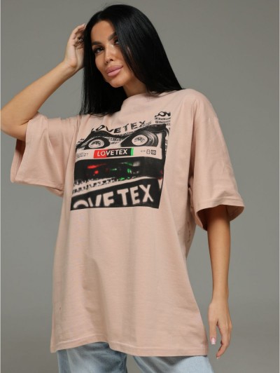 Блум футболка женская (бежевый) (ЛТ) Блум футболка женская (бежевый) (ЛТ)