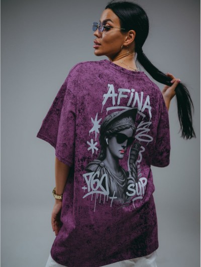 Ирбис футболка женская (баклажан варенка) (ЛТ) Ирбис футболка женская (баклажан варенка) (ЛТ)