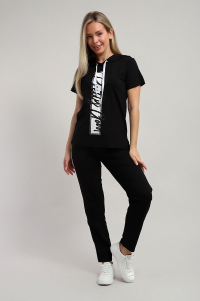 Костюм ДКБ-1079 - черный (НТ) Костюм ДКБ-1079 - черный (НТ)