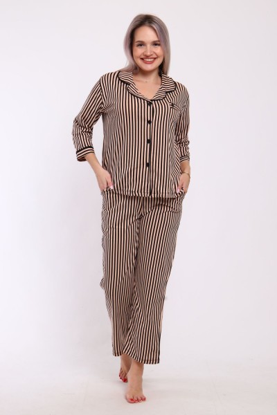 Пижама 213 полоса - полоса (НТ)