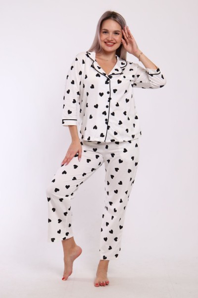 Пижама 212 - белый (НТ)