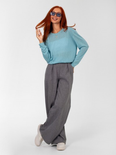 Лонгслив женский дэворэ МАЛИБУ ГОЛУБОЙ (ДТ) Лонгслив женский дэворэ МАЛИБУ ГОЛУБОЙ (ДТ)