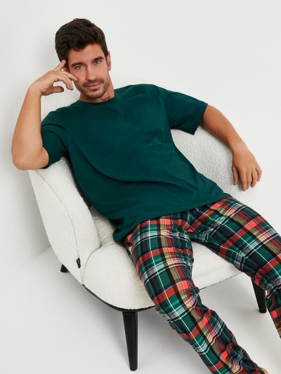 Пижама мужская кулирка с брюками ЧИКАГО ЗЕЛЕНЬ (ДТ) Пижама мужская кулирка с брюками ЧИКАГО ЗЕЛЕНЬ (ДТ)