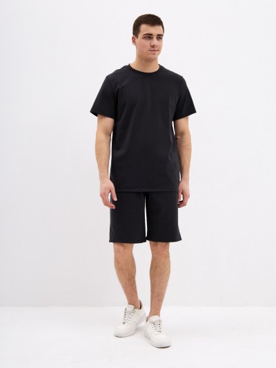 Костюм мужской кулирка с лайкрой ЛУКАС ЧЕРНЫЙ С ДЕФЕКТОМ (ДТ) Костюм мужской кулирка с лайкрой ЛУКАС ЧЕРНЫЙ С ДЕФЕКТОМ (ДТ)