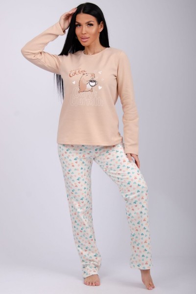 Пижама Кофебара - кофейный (НТ)