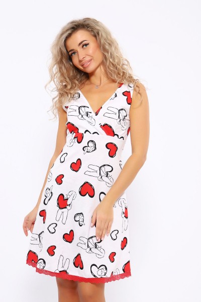 Сорочка 88127 - белый (НТ) Сорочка 88127 - белый (НТ)