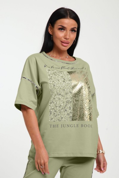 Футболка женская 238 - светло-зеленый (НТ) Футболка женская 238 - светло-зеленый (НТ)