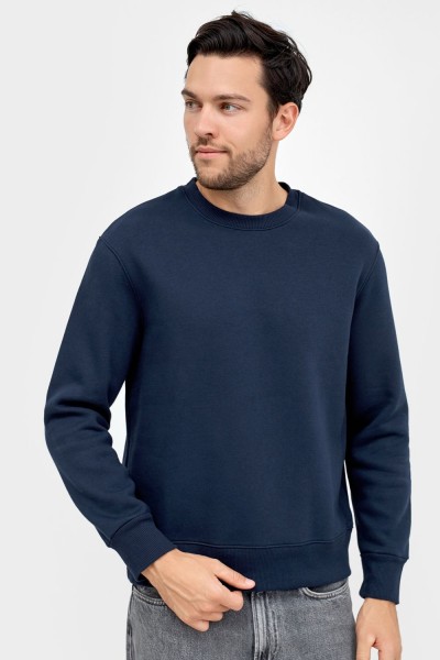 Джемпер мужской 121747 - темно-синий (НТ)