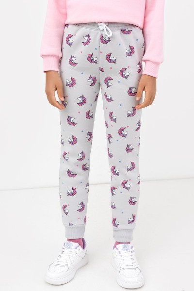 Брюки для девочек 187759 - серый (НТ)