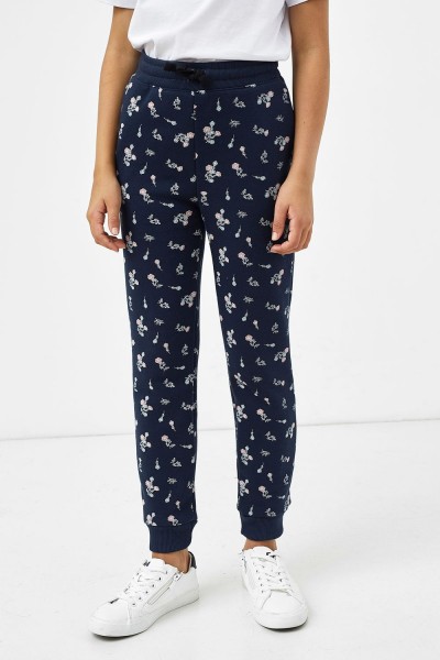 Брюки для девочек 187759 - синий (НТ) Брюки для девочек 187759 - синий (НТ)