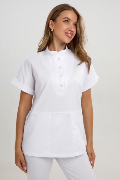 Куртка женская 401 СVC белый (СтБ)  