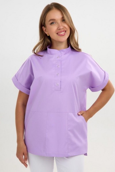 Куртка женская 401 СVC сиреневый (СтБ)  