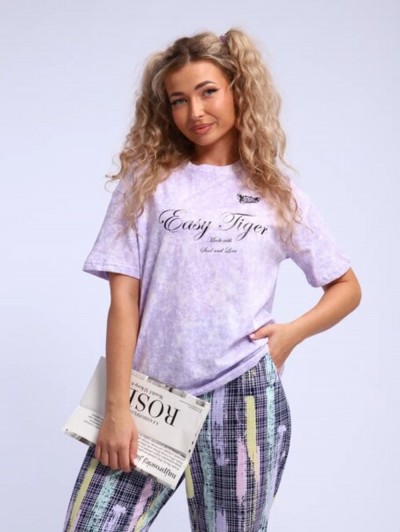 Футболка варенка арт. 655 - фиолетовый (НТ) Футболка варенка арт. 655 - фиолетовый (НТ)