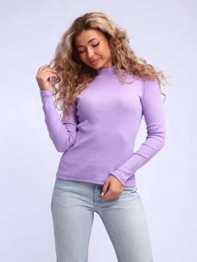 Женская водолазка арт. 1071 - розовый (НТ)