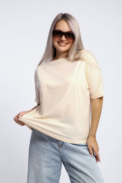 Футболка 80046 - персиковый (НТ) Футболка 80046 - персиковый (НТ)